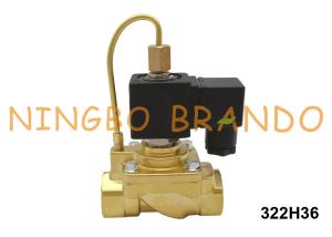 China 3/4'' 322H36 Parker Type High Pressure Solenoid Valve Normally Open 24V 220V wholesale