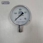 Stainless Steel Pressure Gauge Dry Bottom 1/2"Bsp Use For Air Water