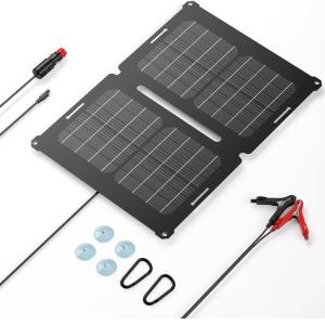 China Trickle Power Portable Solar Charger Maintainer 12V 25W for different application wholesale