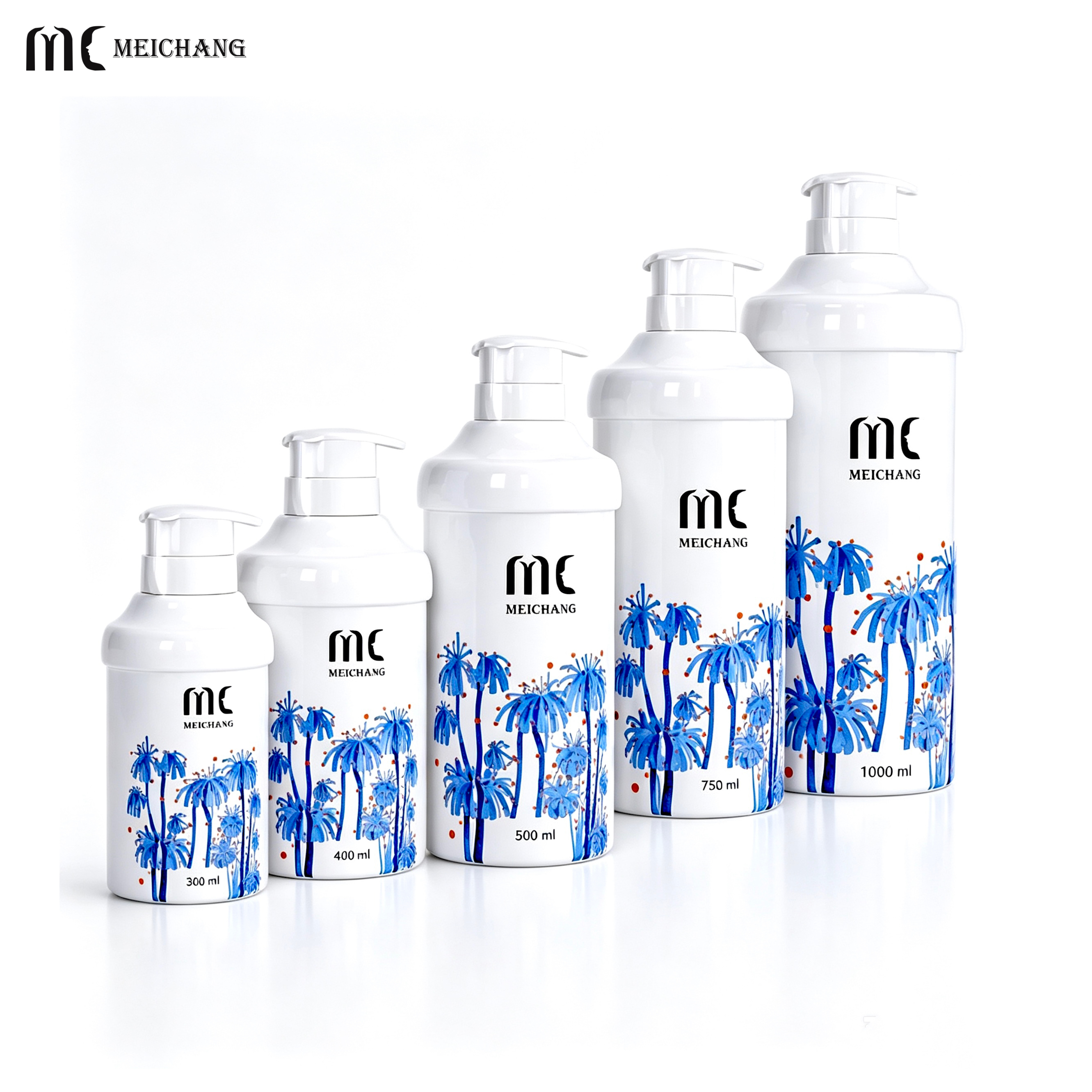 300-1000ml Large Capacity PP Airless Lotion Pump Bottle for High Viscosity Shampoo & Maternity Care Packaging（MC-200）