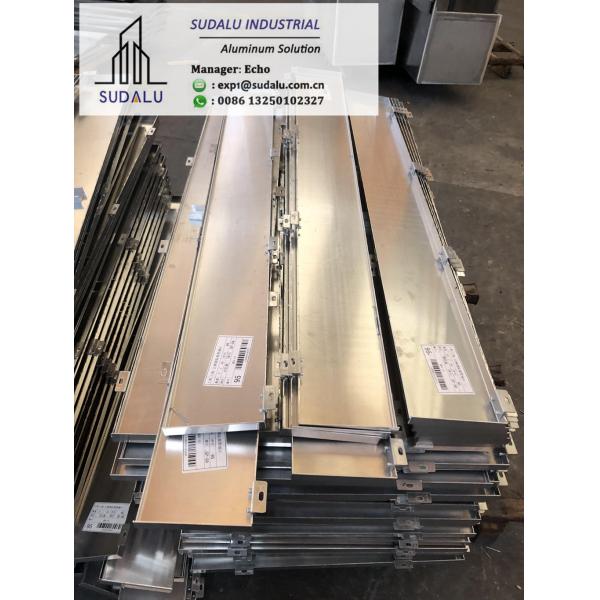 SUDALU Various Sizes Aluminum Solid Panel for Facade Cladding Exterior Decoration Metal Panel