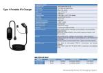 IEC 62196 Smart Portable Ev Charger Level 2 ODM OEM For Tesla Electric Car