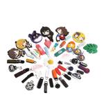 Sports Wear Rubber Fabric Silicone Zipper Puller Set Clothing Bag Leather Case