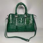 Exotic Alligator Skin Women's Working Purse Large Shoulder Bag Authentic True