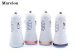 Portable Mini USB Car Charger Dual USB Port For Mobile Phone Charging