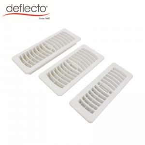 China White Plastic Air Vents Air Conditioning Outlet Wall Air Grid 4 X 12 Floor Register on sale