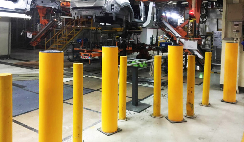 Post Safety Barrier Warehouse flexible anti-collision system FS-2023A