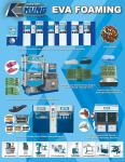 Multipurpose Durable EVA Foam Machine , 6 Stations Shoes Injection Molding