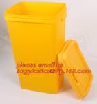 PP plastic type and stocked eco-friendly feature Round pet food container with