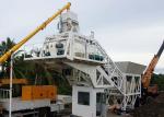 Small Capacity Mobile Concrete Plant , Portable Cement Concrete Batch Mix Plant