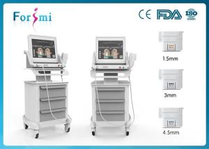 China Hifu face anti-wrinkle device types Of Heads 1.5mm / 3.0mm / 4.5mm180w power screen size 15inch wholesale
