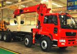 Economical Heavy Things Lift Truck Loader Crane , 16 Ton Truck With Crane