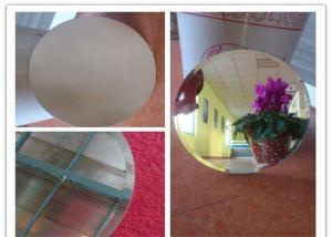 China Safety Grey Tinted Mirror Glass , Size Customized Mirror Float Glass For Decorative wholesale