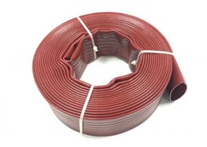 China Heavy Duty PVC Layflat Hose / Non Smell Flexible Irrigation PVC Lay Flat Water Discharge Pump Hose on sale