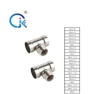 China Galvanized M Profile Press Fittings DN20-DN100 2 Years Warranty wholesale