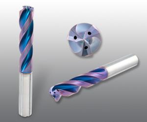 China High Durability 3-Flute Carbide Drill With Oil Hole High Efficiency CNC Machining wholesale