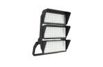 black Multifunctional AC277V 750W LED Sport Court Lights Public