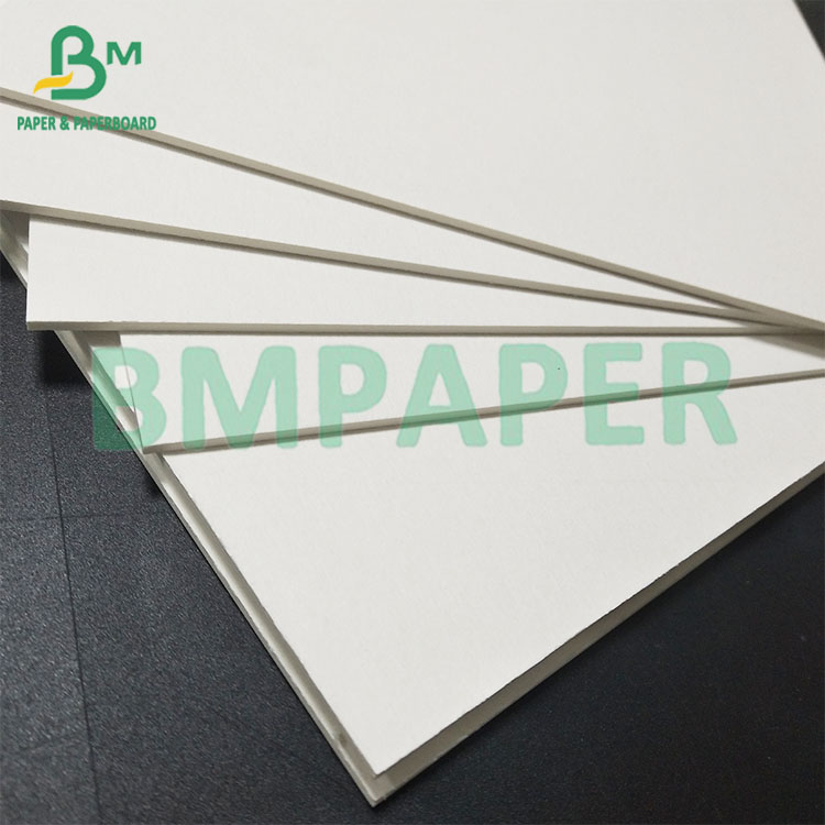 1.2MM Natural White Good Printing Water Absorbent Blotter Paper For Coaster
