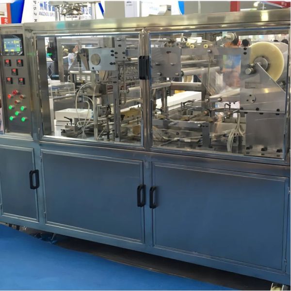 Semi Automatic 3D Packing Machine Square Box BOPP Wrapping Machine 4.5kw