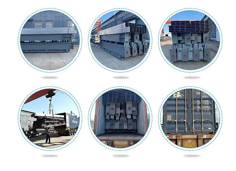 Hot Rolled Light Steel Structure Prefabricated Workshop with Customizable Length and 30 Year Warranty
