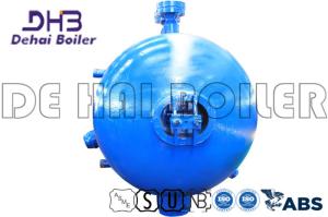 China Separate Water Boiler Drum , Pressure Drum Corrosion Resistance Water Tube Structure wholesale