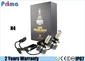 China H4 H / L LED Headlight Bulb 30W Power 3000lm Lumen IP68 Waterproof wholesale