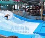 Outdoor Stationary Surf Wave Pool Anti Static Wave Simulator Surfing