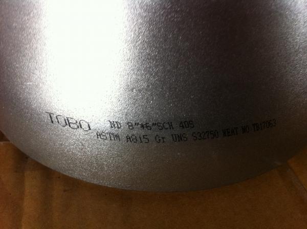 Quality TOBO GROUP ASTM A815 UNS S31803 4" SCH 40 REDUCER for sale