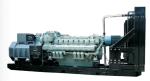 Silent Natural Gas Generator Set 800kW Water Cooled Generator