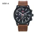 BARIHO Minimalist Analog Men's Quartz Watch Chronograph Leather Wristwatch M591