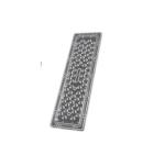 Durable 3030 LED Lamp Lens For Lights 64 In 1 242x70mm Scratch Resistance