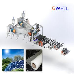 China EVA Solar Cell Encapsulation Film Production Line EVA Solar Film Making Machine wholesale