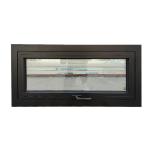 White Frame Aluminium Sliding Windows Sizes Powder Coating PVDF Aluminum Awnings