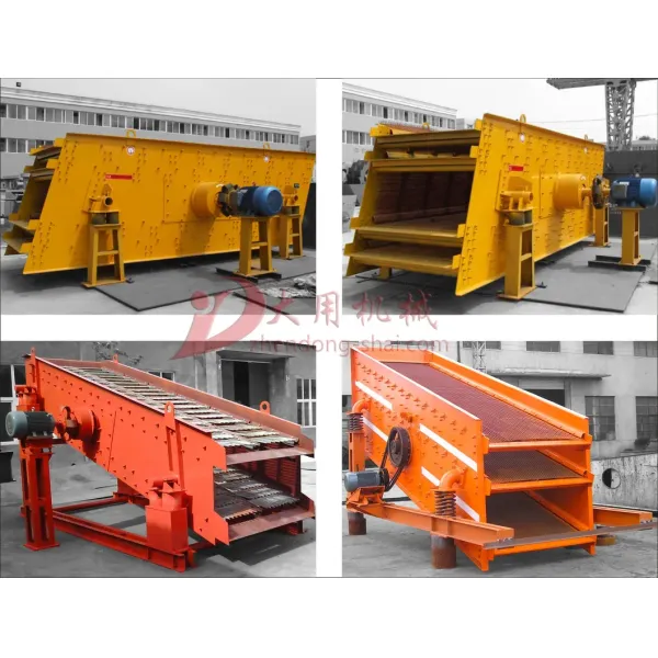 Small 3 Deck Quarry Rock Stone Vibrating Screen Used in Quarry Mining