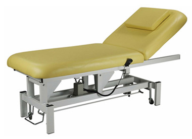 Heavy Duty Electric Beauty Therapy Couch , Facial Massage Table Steady Base