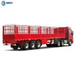 Q345 60 Ton CIMC 3 Axle 12r22.5 Tire Fence Semi Trailer