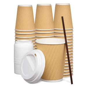 China 7.5oz 221.8ml Eco Friendly Christmas Compostable Disposable Paper Tableware wholesale