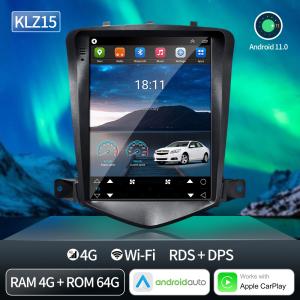 China OEM ODM 12V Chevrolet Cruze Radio IPS Tesla Screen WIFI GPS Navigation FM AM RDS Android Car Player wholesale