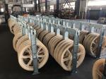 660mm Nylon Rollers Conductor Stringing Blocks For Overhead Bundled Cable