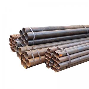 China ERW Iron Seamless Steel Pipe 6-12m  Round Carbon Tube 2500mm SS400 on sale