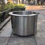 Ss304 Barbecue Smoke Free Outdoor Fire Pit 14 Inch Heater