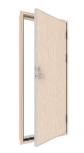 China A15 Steel Metal Fire Doors With Glass 2400x1200mm on sale