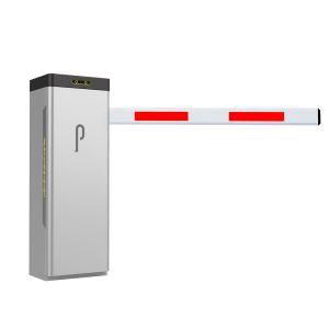 China 120W Motor Power Silver Gray Color Automatic Security Barriers with Red Green LED Light wholesale