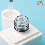 Transparent 12ml Gel Polish Bottle Customizable Surface Craftsmanship With Brush