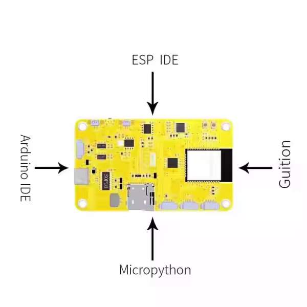 5.0" IPS LCD ESP32-S3 Smart Display Module with 800x480 Resolution and Capacitive Touch Screen