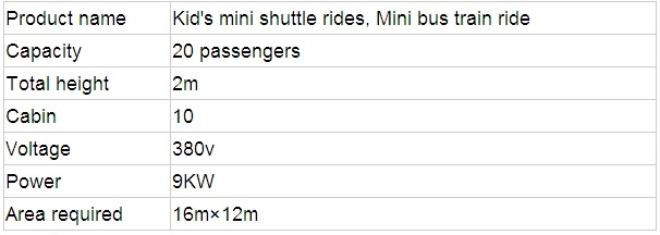 2018 new design lease electric children mini shuttle rides