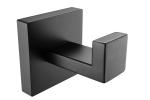 Single Robe hook&Clothing Hook&Hanging Hook83101-Square Black&Stainless steel304