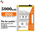 5000mAh Capacity Replacement Mobile Battery BN5Q for Mi Redmi 13C Poco C65 Poco