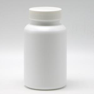 China Customized Logo Acceptable 225ml HDPE Drug Safe Refill White Plastic Bottle with CRC Cap wholesale