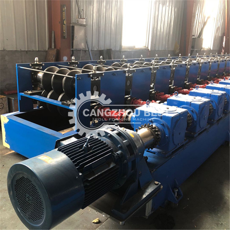 Metal Steel W Beam C Post 5mm Crash Barrier Roll Forming Machine